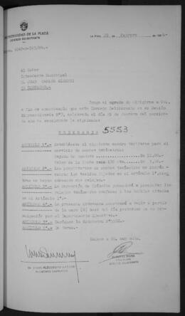 Ordenanza nº 5553 de 1984