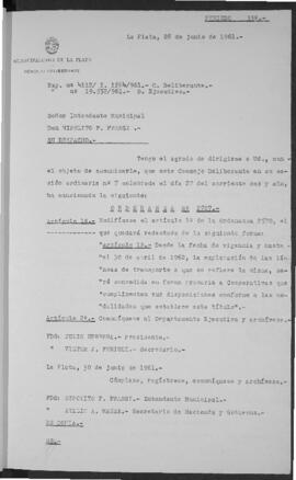 Ordenanza n° 2727 de 1961