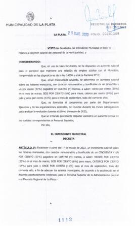 Decreto nº 1112 de 2023, GARRO, Julio cesar