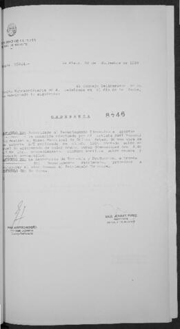 Ordenanza n° 8746 de 1996