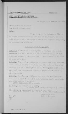 Ordenanza n° 3191 de 1964