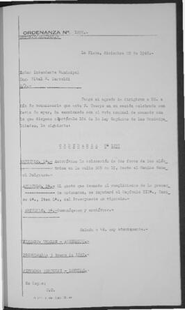 Ordenanza n° 1257 de 1948