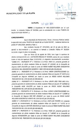 Decreto nº 2264 de 2024, ALAK, Julio Cesar
