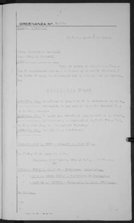 Ordenanza n° 1500 de 1949