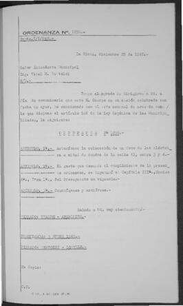 Ordenanza n° 1258 de 1948