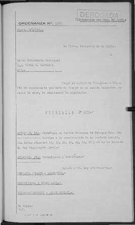 Ordenanza n° 1270 de 1948