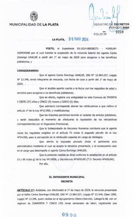Decreto nº 990 de 2024, ALAK, Julio Cesar
