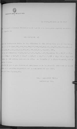 Ordenanza n° 0065 de 1937
