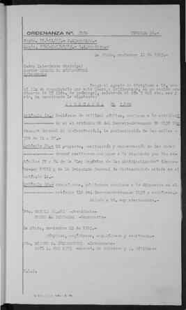Ordenanza n° 3420 de 1965