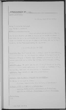 Ordenanza n° 1446 de 1949