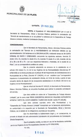 Decreto nº 1064 de 2024, ALAK, Julio Cesar