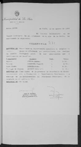 Ordenanza n° 8171 de 1993