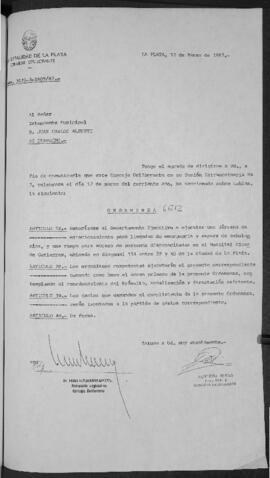 Ordenanza n° 6512 de 1987