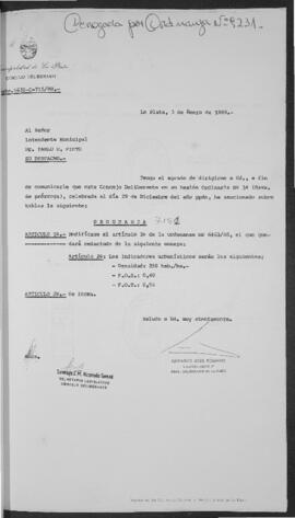Ordenanza n° 7151 de 1989