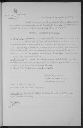 Ordenanza n° 2124 de 1957