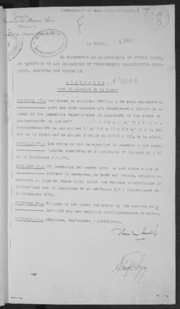 Ordenanza n° 4559 de 1979