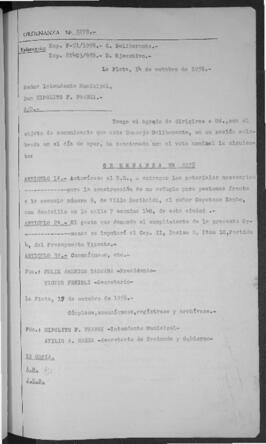 Ordenanza n° 2278 de 1958
