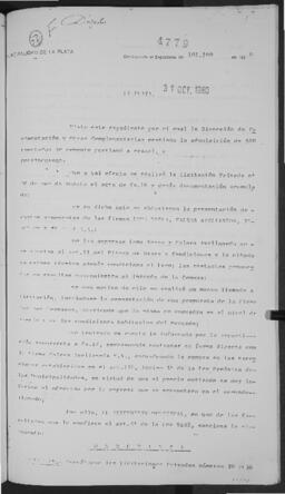 Ordenanza n° 4779 de 1980