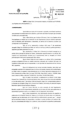 Decreto nº 1671 de 2020, GARRO, Julio cesar