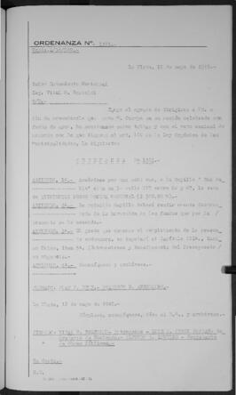 Ordenanza n° 1383 de 1949