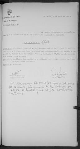 Ordenanza n° 7517 de 1990