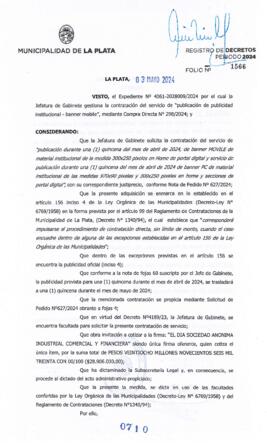 Decreto nº 710 de 2024, ALAK, Julio Cesar