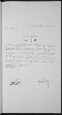 Ordenanza n° 8784 de 1997
