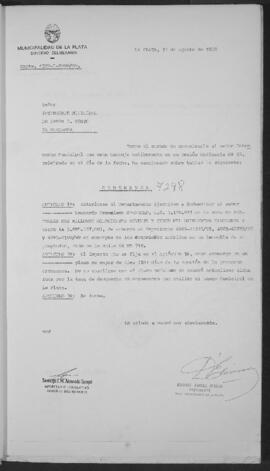 Ordenanza n° 7298 de 1989