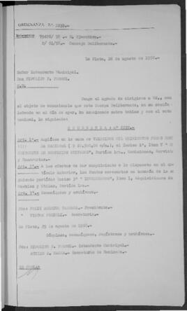 Ordenanza n° 2239 de 1958