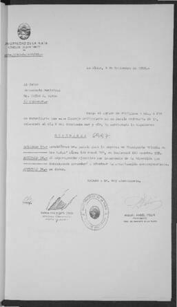 Ordenanza n° 6997 de 1988