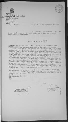 Ordenanza n° 8284 de 1993