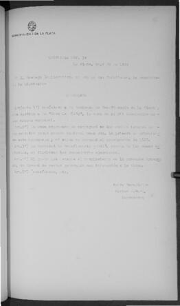 Ordenanza n° 34 de 1926
