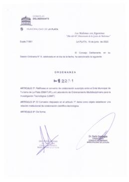 Ordenanza nº 12251 de 2022