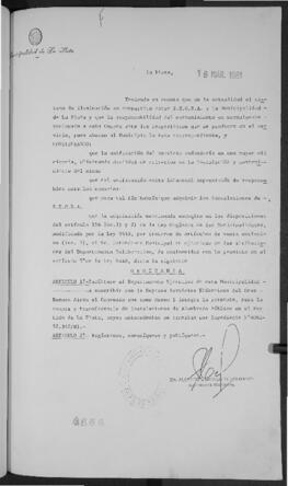 Ordenanza n° 4866 de 1981