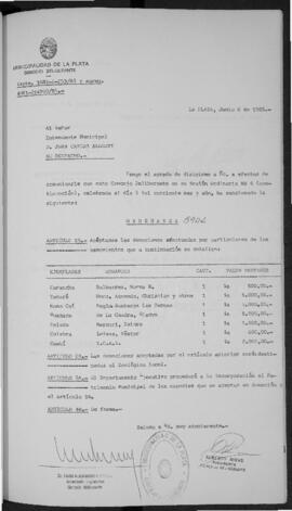 Ordenanza n° 5902 de 1985