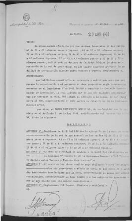 Ordenanza n° 4904 de 1981
