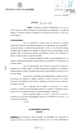 Decreto nº 2983 de 2024, ALAK, Julio Cesar