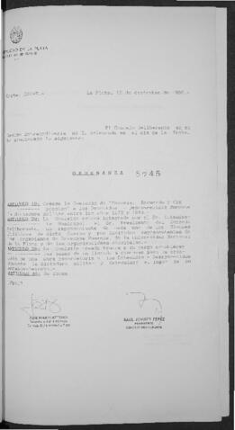 Ordenanza n° 8745 de 1996