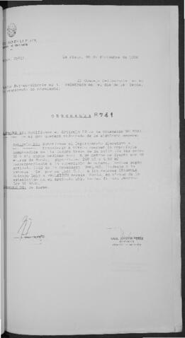 Ordenanza n° 8741 de 1996