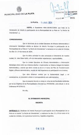 Decreto nº 403 de 2024, ALAK, Julio Cesar