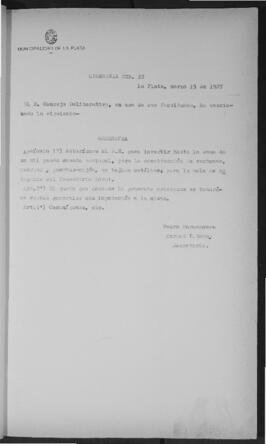 Ordenanza n° 0022 de 1927
