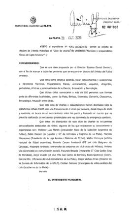 Decreto nº 1565 de 2020, GARRO, Julio cesar
