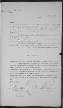 Ordenanza n° 4800 de 1980