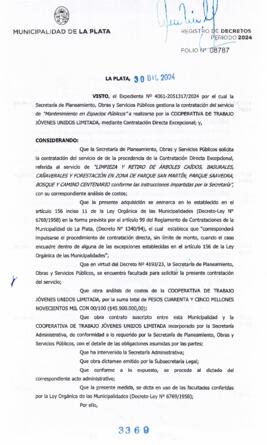 Decreto nº 3369 de 2024, ALAK, Julio Cesar