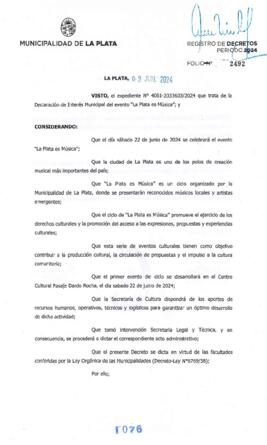 Decreto nº 1076 de 2024, ALAK, Julio Cesar