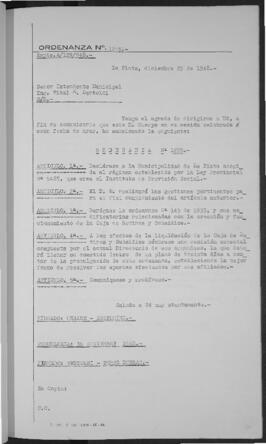 Ordenanza n° 1255 de 1948