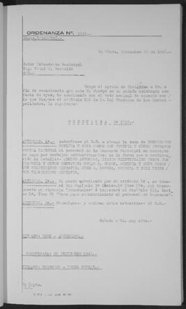 Ordenanza n° 1236 de 1948