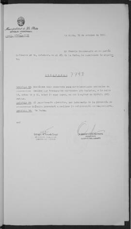 Ordenanza n° 7798 de 1991