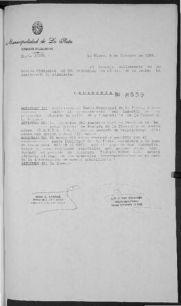 Ordenanza n° 8559 de 1995