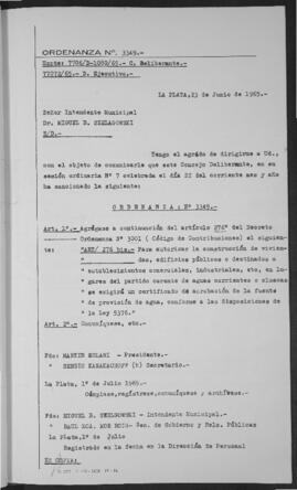 Ordenanza n° 3349 de 1965